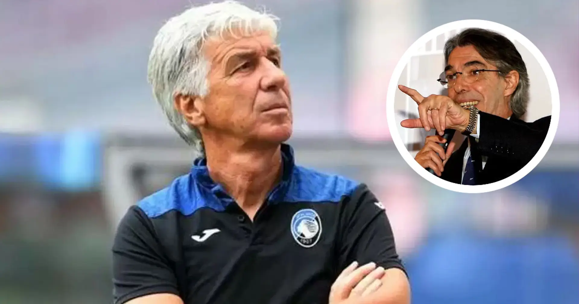"Non sono pentito", Moratti torna sull'esonero di Gasperini e rivela quale sarà la rivale scudetto dell'Inter
