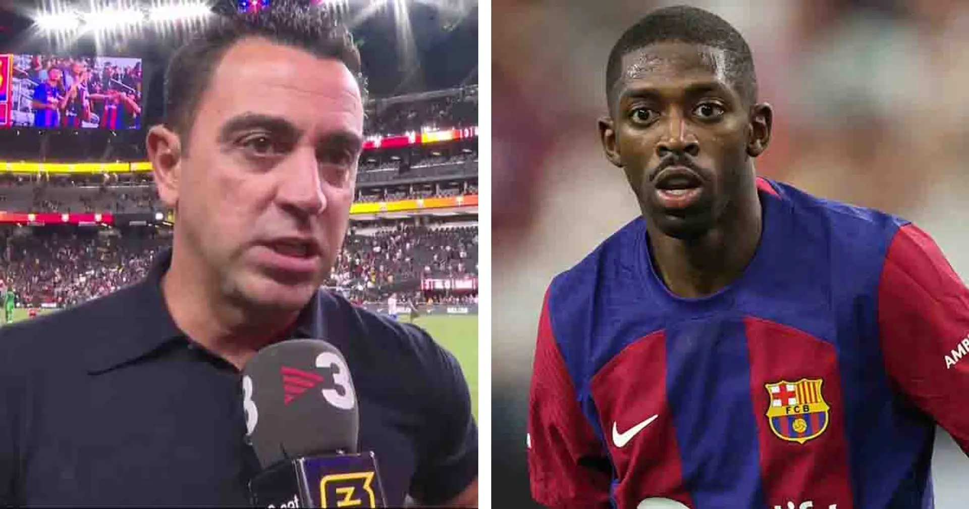 Revelado: Las 'últimas palabras' de Dembélé a Xavi antes de su fichaje por el PSG