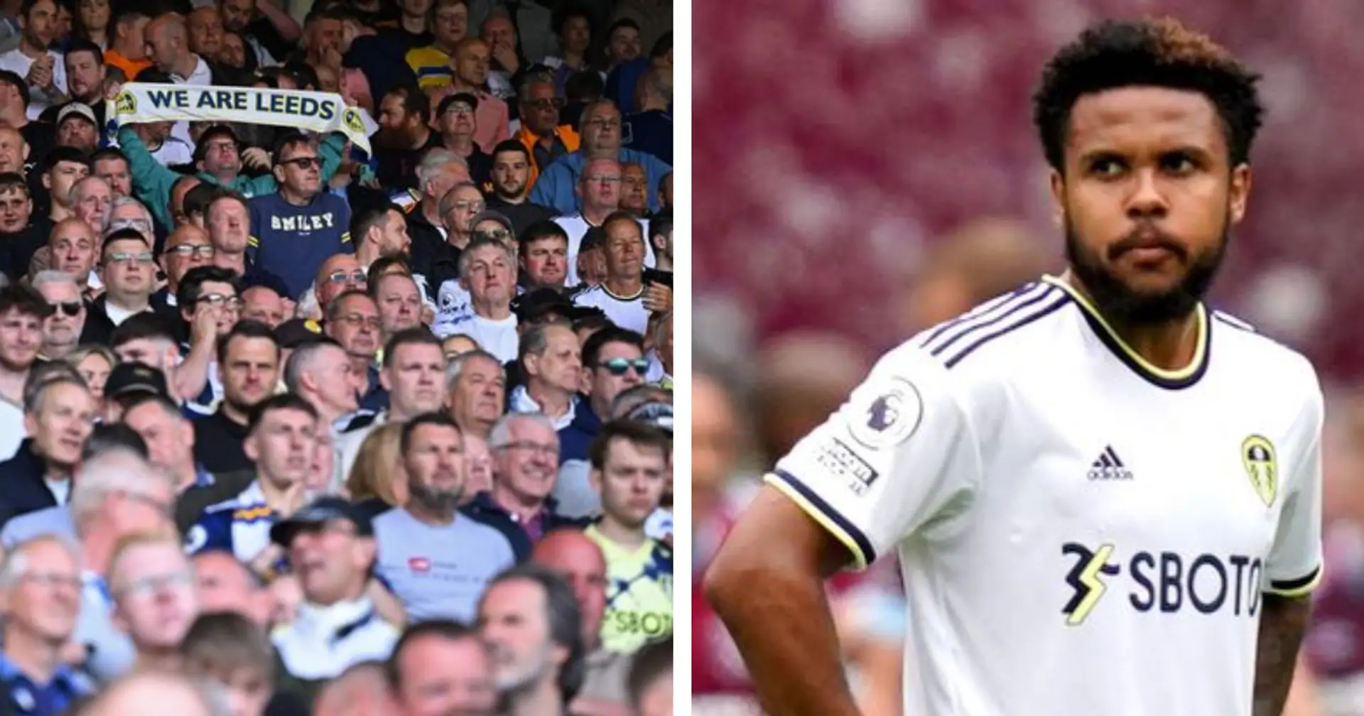 Leeds fans chant 'you fat bastard' at their own player as they go down to Championship