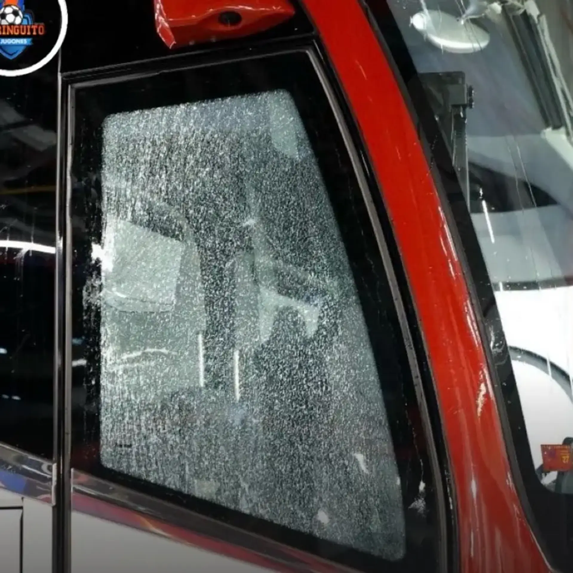 Barcelona fans shatter Real Madrid team bus window before El Clasico ...