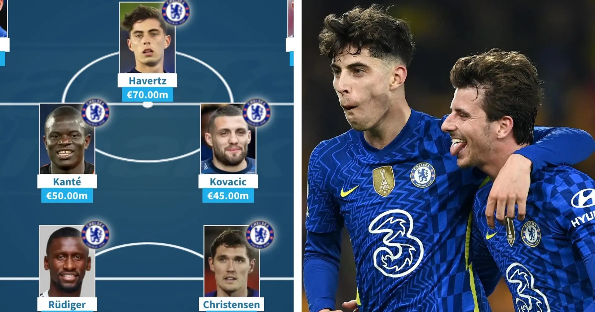 Chelsea's most expensive starting XI revealed: Pulisic and Mount in, Ziyech out