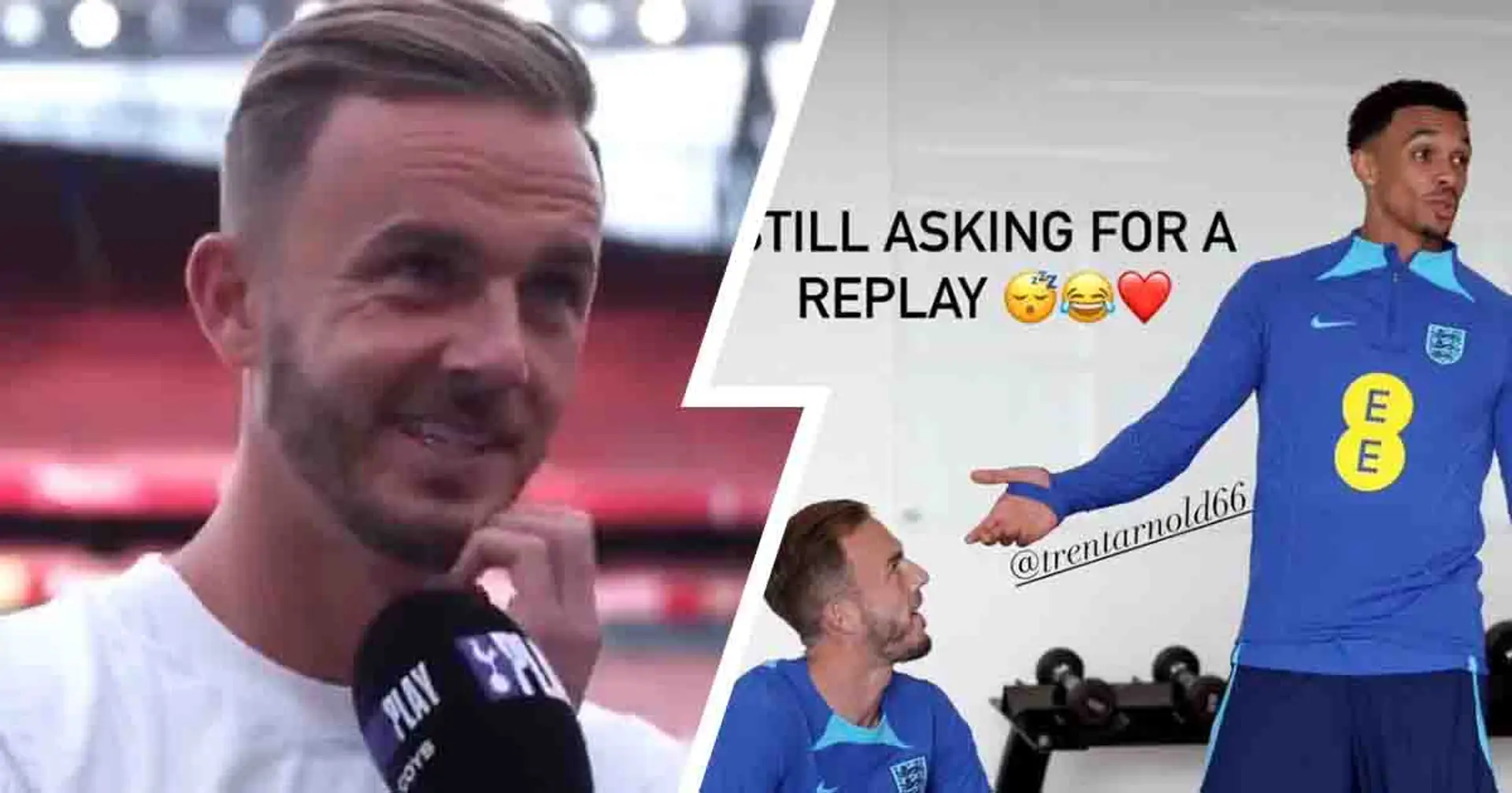 'Trent is a good friend': Maddison opens up on mocking Alexander-Arnold with replay joke