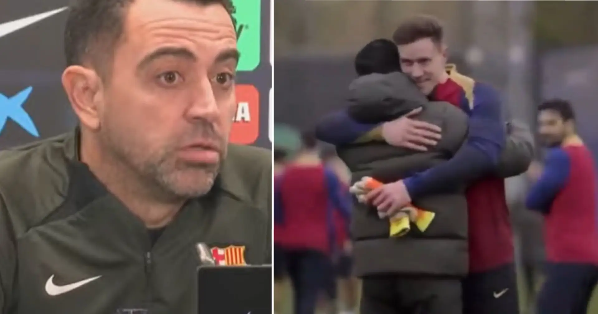 Xavi fait le point sur les blessures de 3 joueurs du Barça