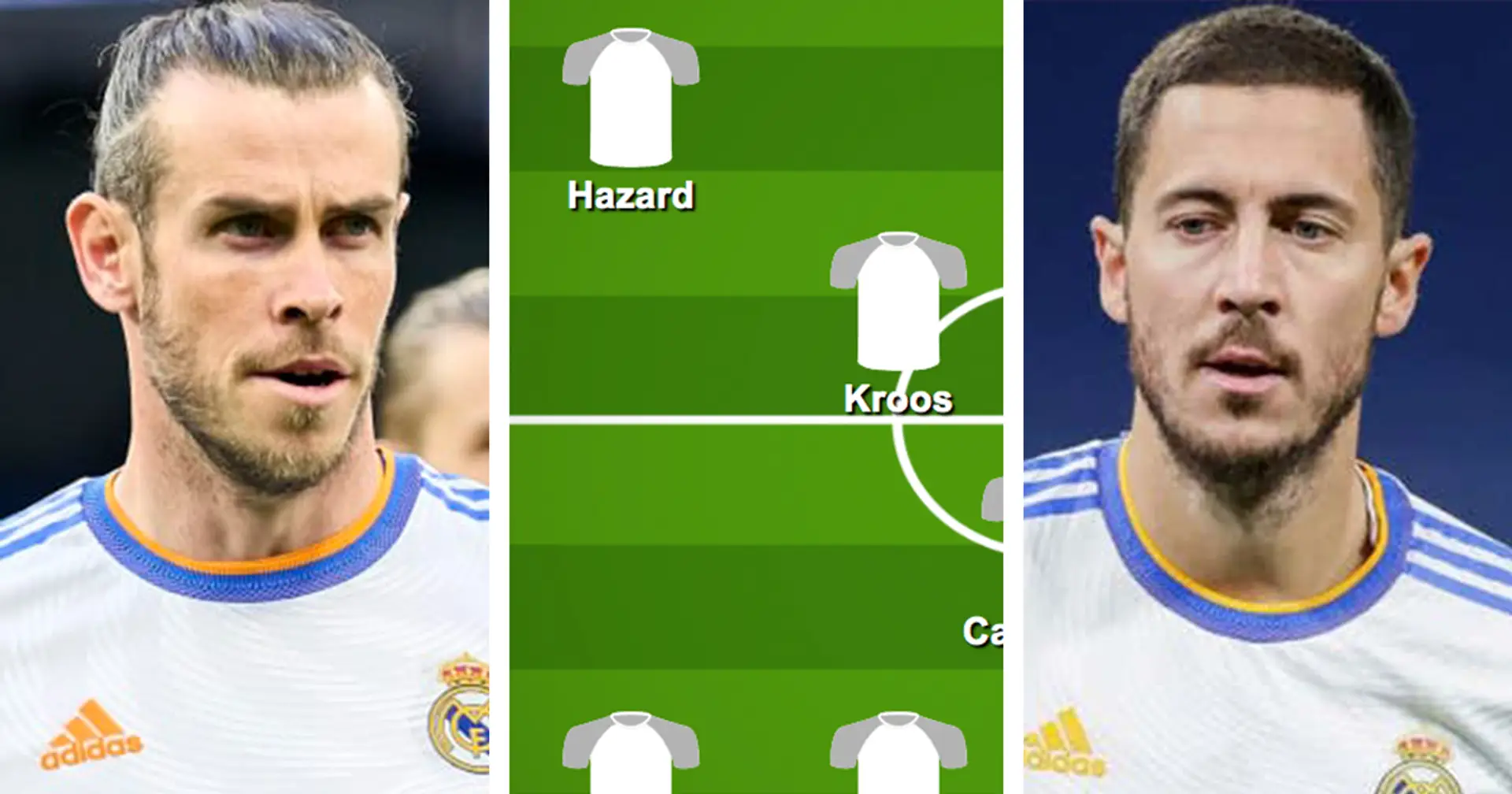¿Con Bale? Elige tu XI favorito del Real Madrid para el partido vs Granada entre 3 opciones