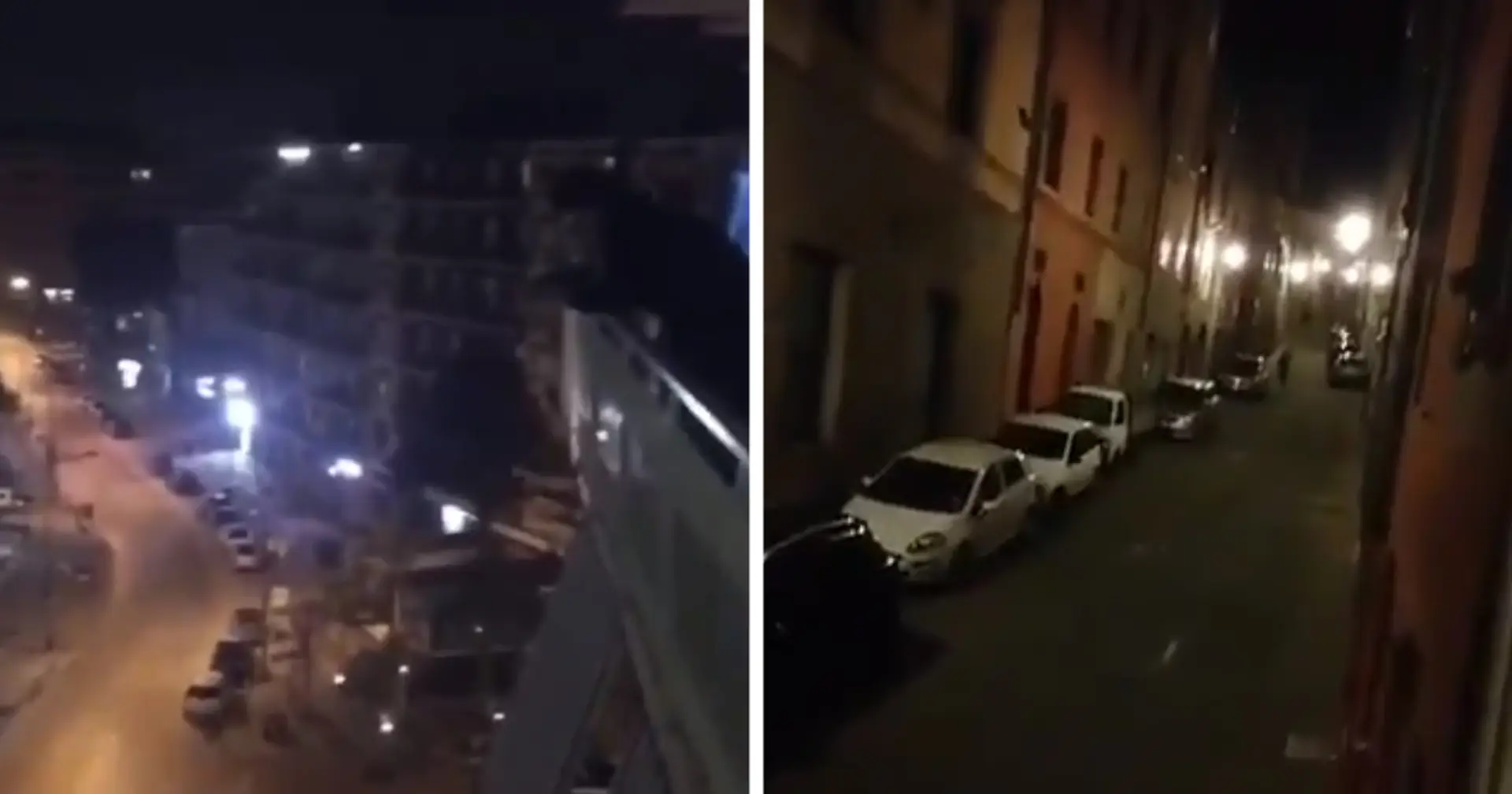 Quarantined Italians lift their spirits singing 'never give up' from balconies