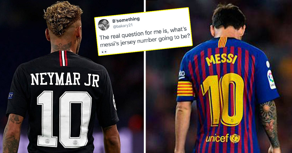 What number is Messi going to wear at PSG with Neymar as ...