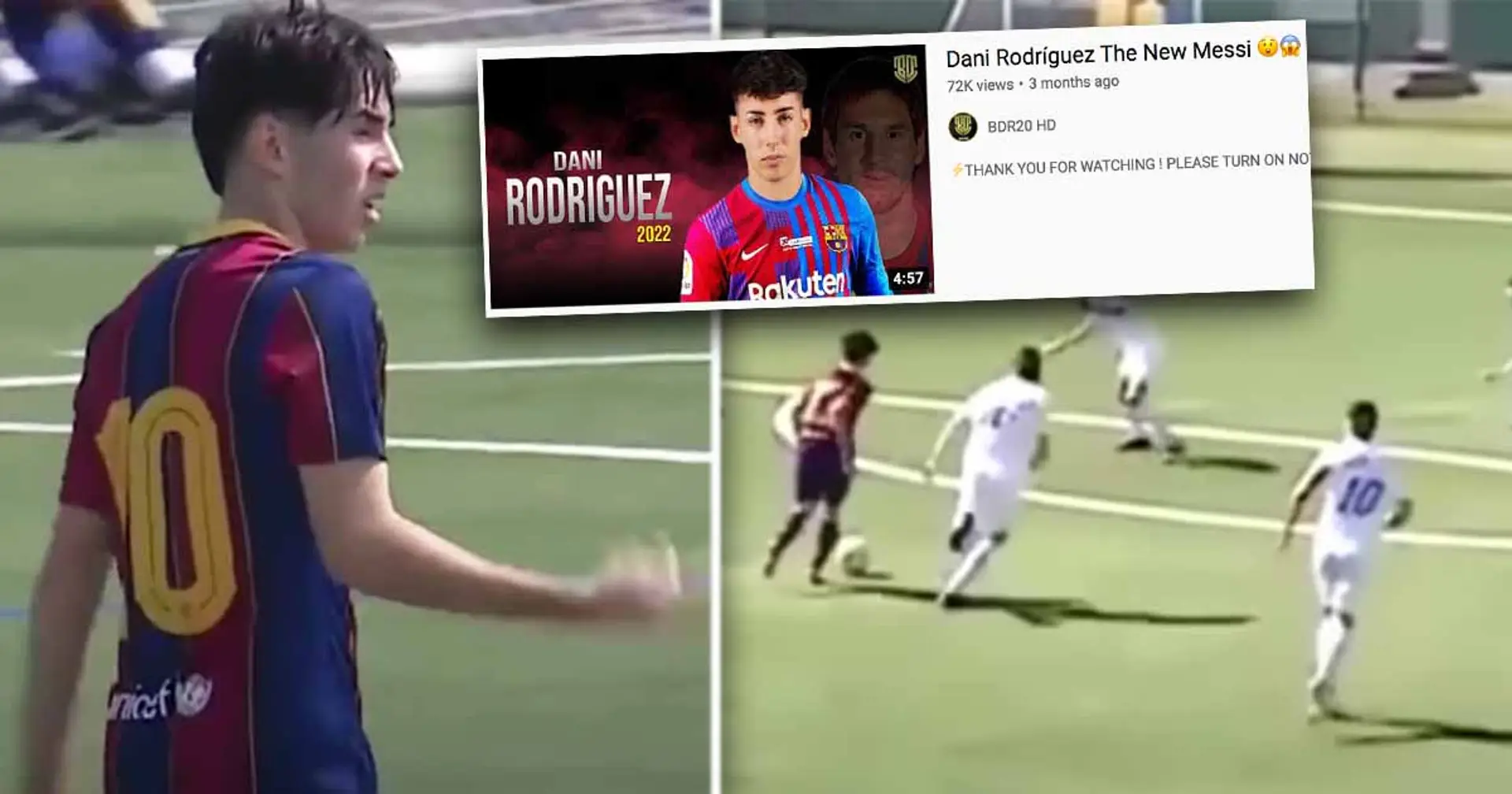 'The new Messi': Who's that Barca wonderkid running the show at Euro U17
