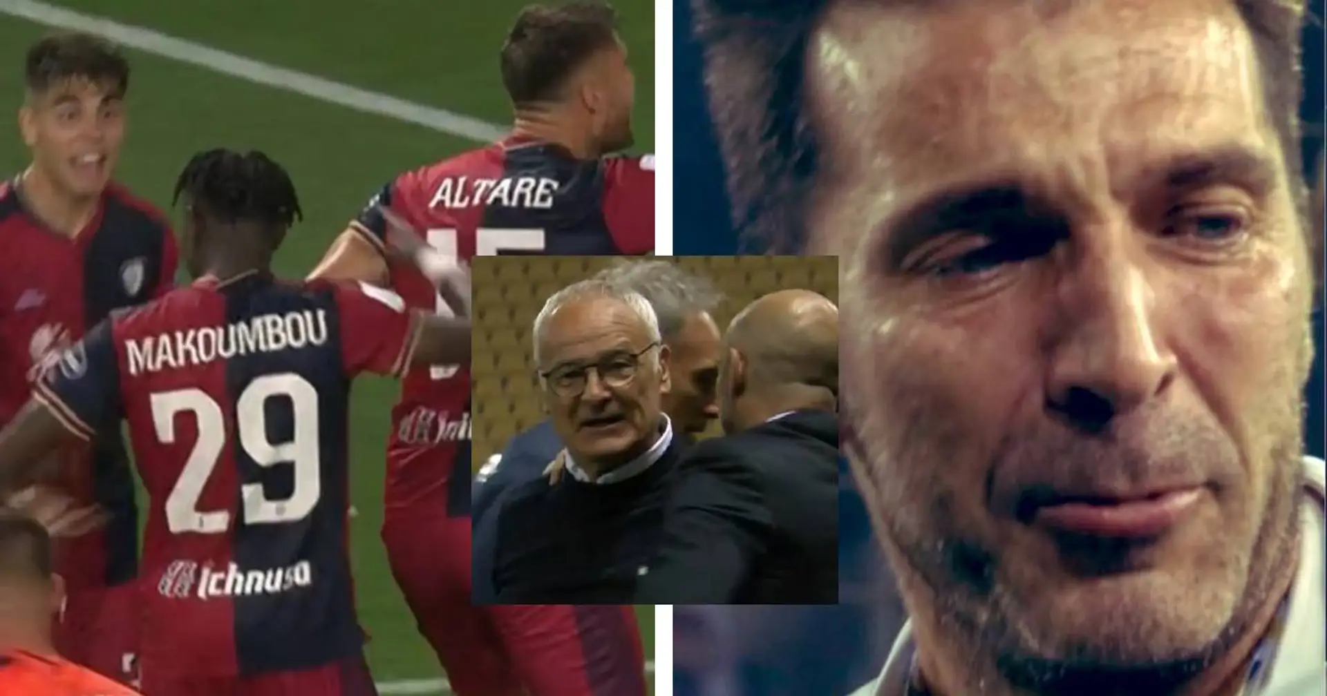 La toccante reazione della leggenda della Juve Gigi Buffon dopo l'eliminazione ai Playoff di Serie B