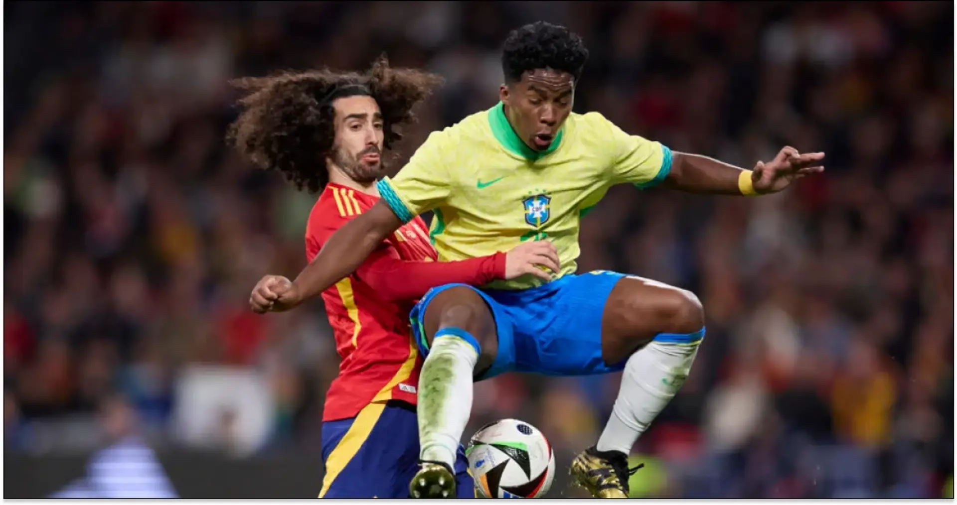 Cucurella wins second Spain cap — how did he fare in insane Brazil draw?