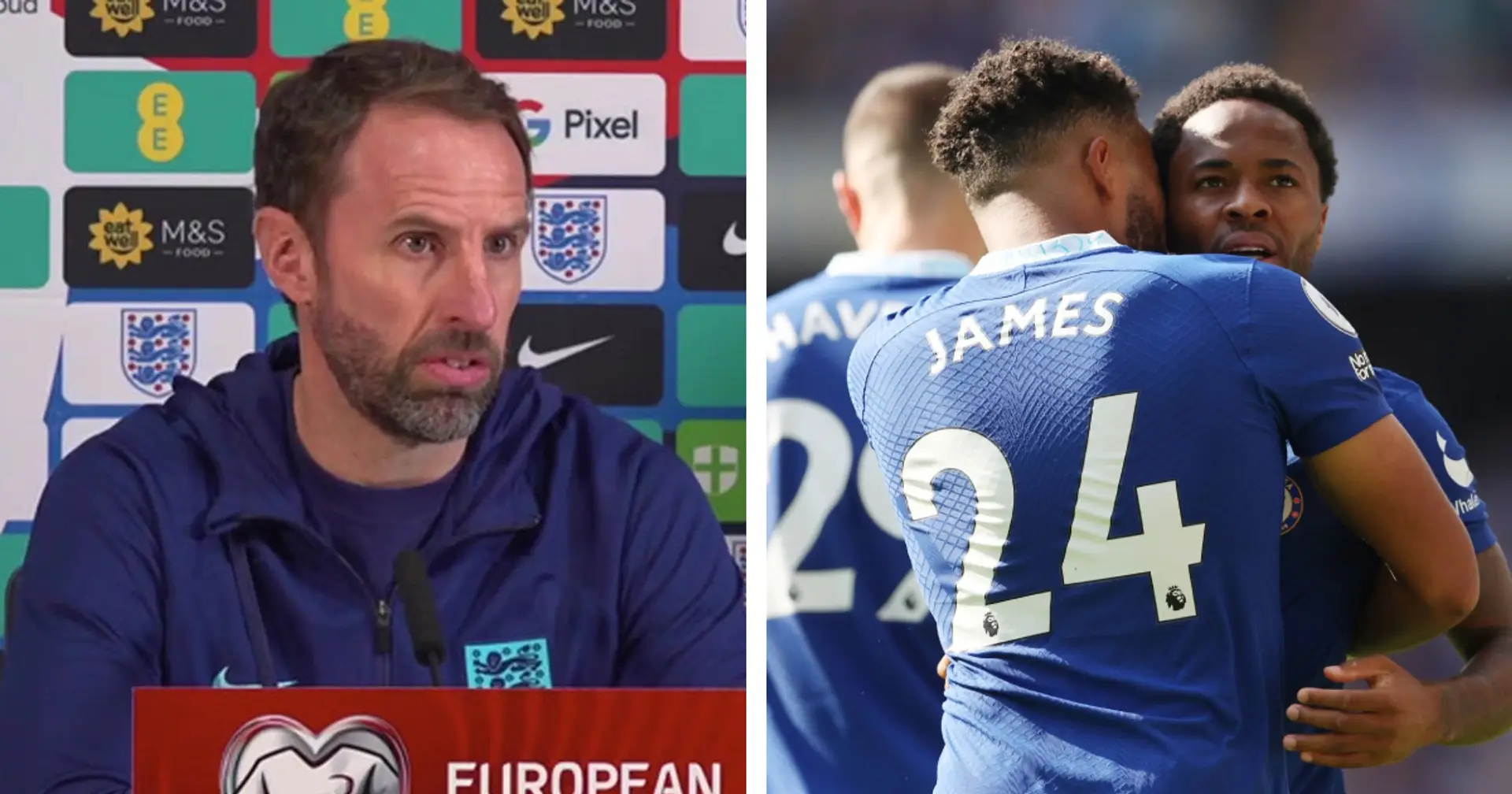'Who do we leave out?': Southgate explains leaving Sterling, James out of England squad