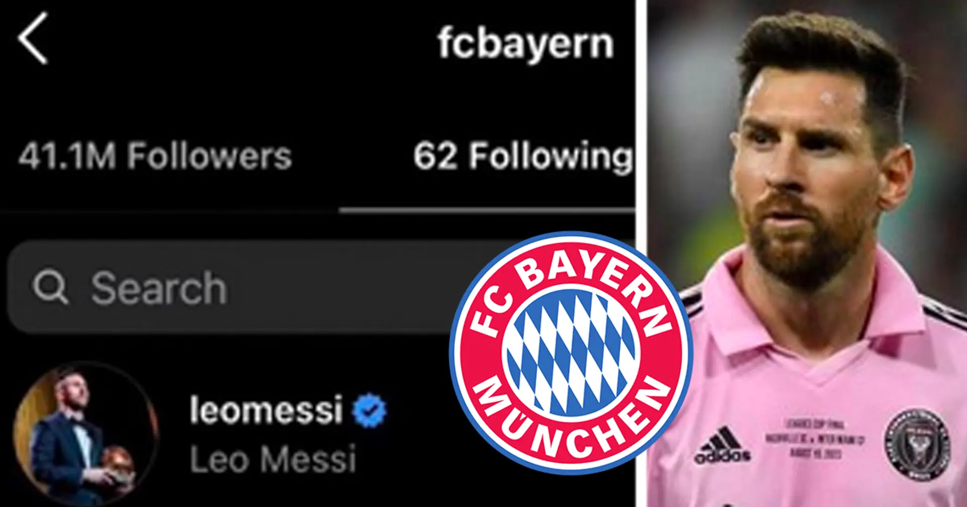 Leo Messi becomes first player followed by Bayern that never played for  them - Football | Tribuna.com