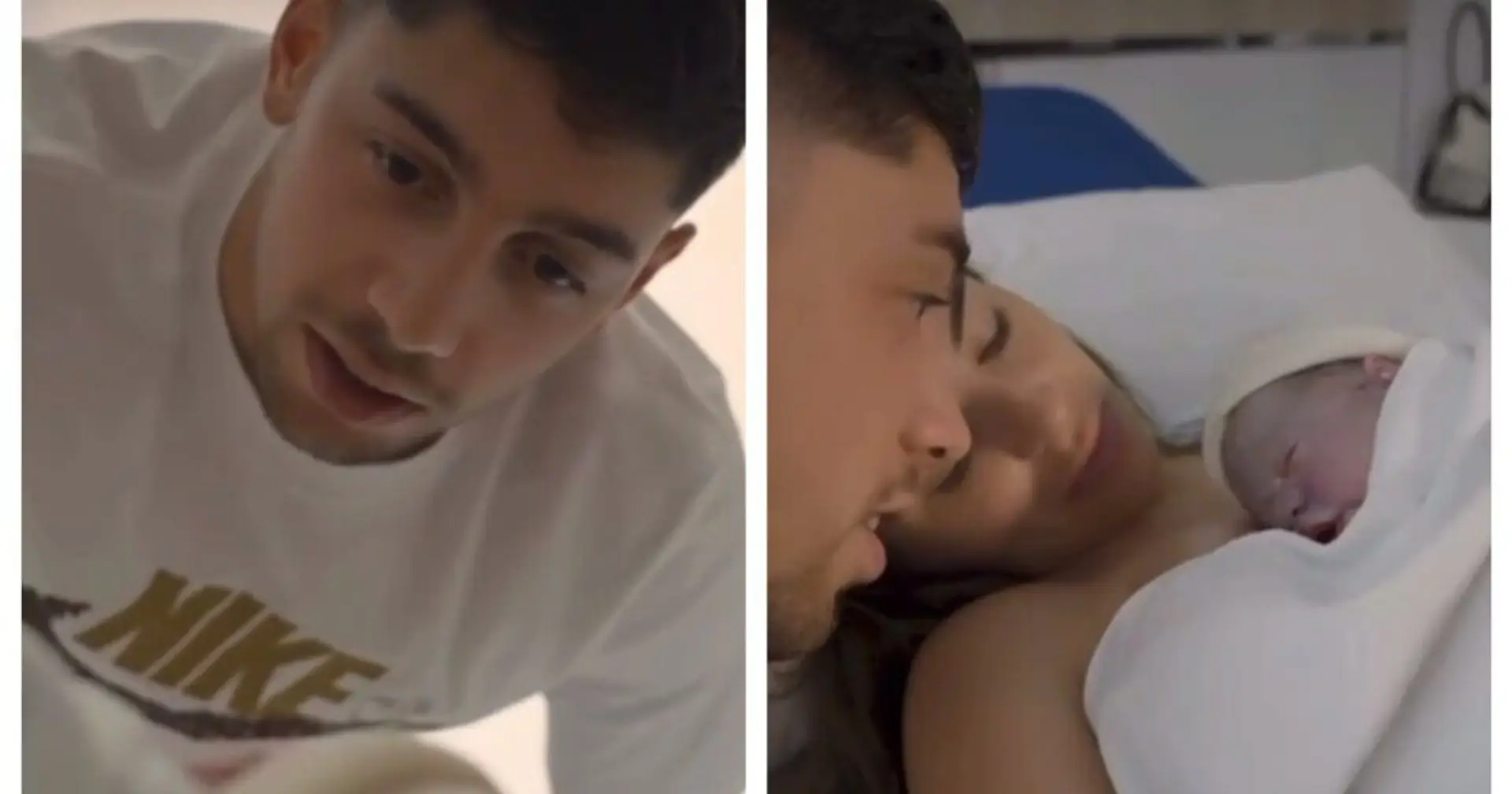 Das süßeste Video, das ihr heute sehen werdet: Valverde postete Aufnahmen von der Geburt seines jüngsten Sohnes 😍