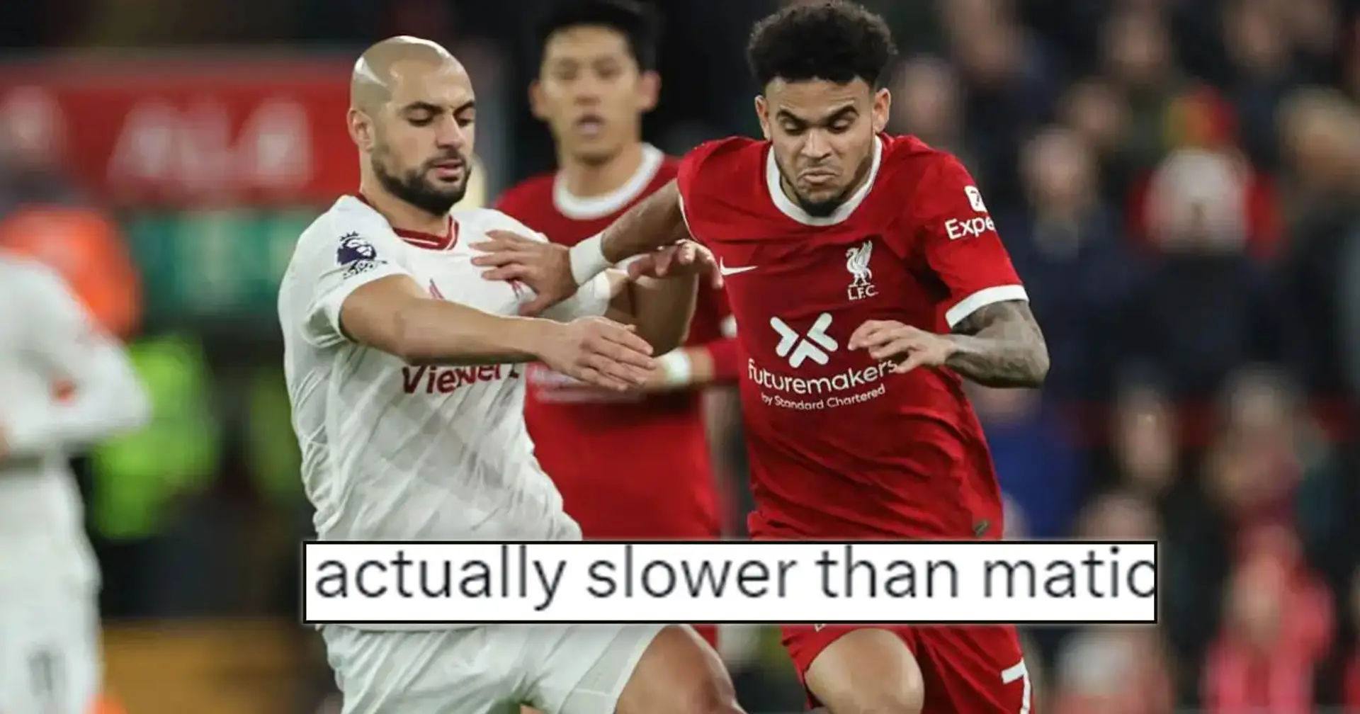 'Runs like he has coins in his pocket': Man United fans baffled by Amrabat after Liverpool draw