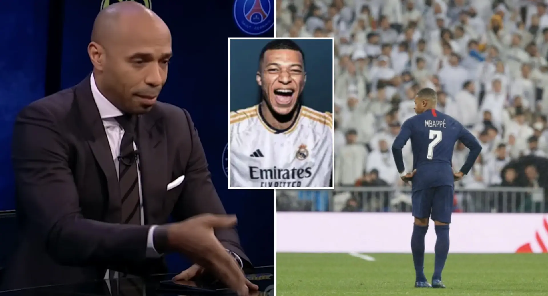 Thierry Henry names the club Mbappe should play for next year