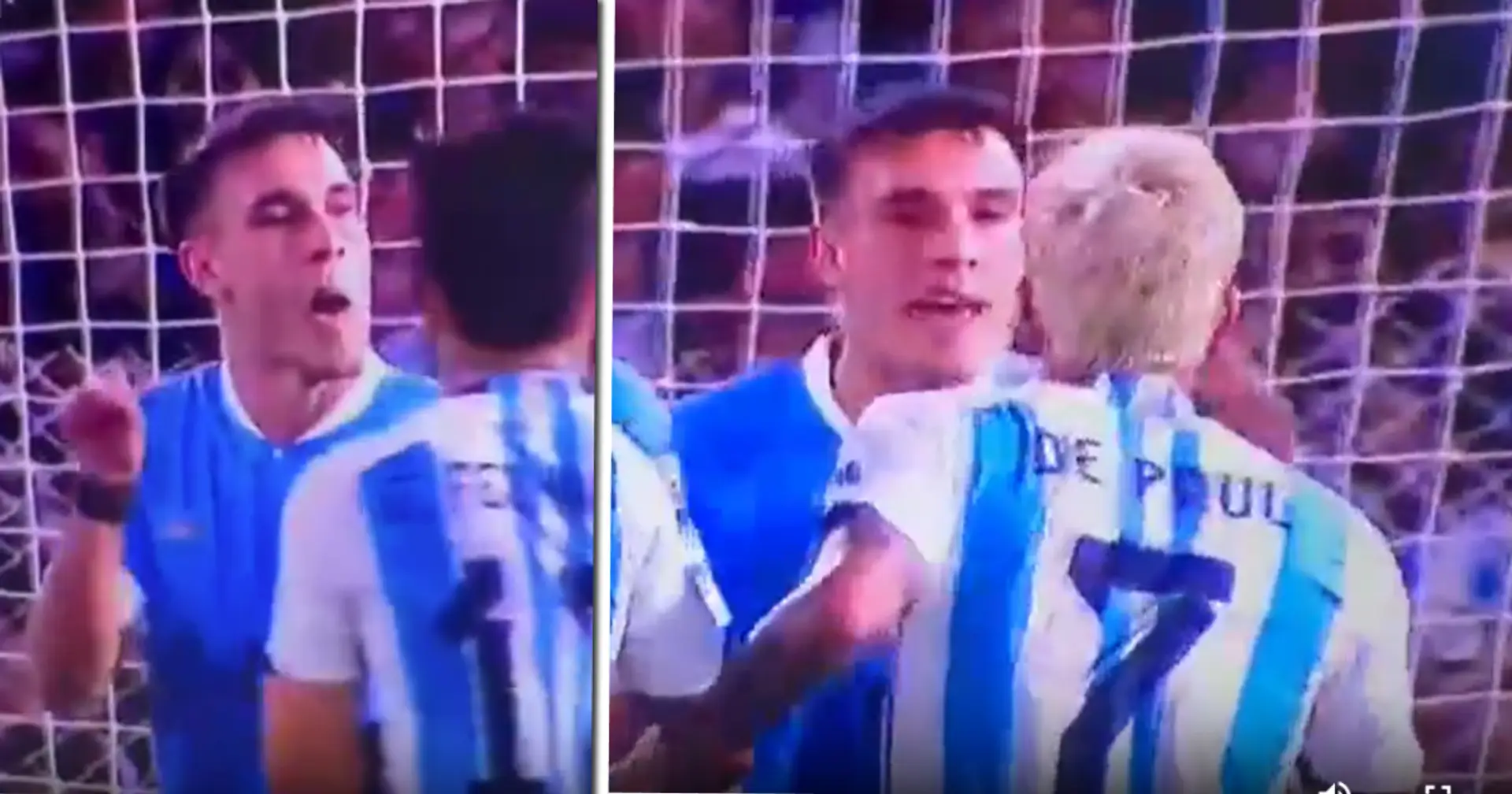 Ugarte to De Paul: 'You Messi's c********r'