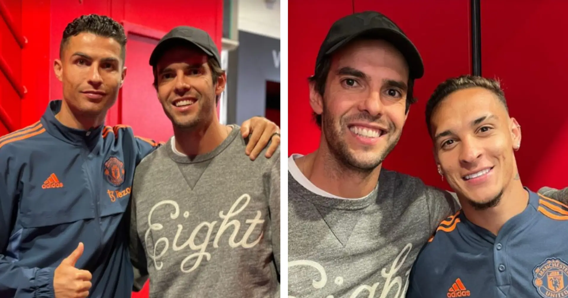 Brazil legend Kaka meets with Man United stars after Arsenal win, sends message to Antony