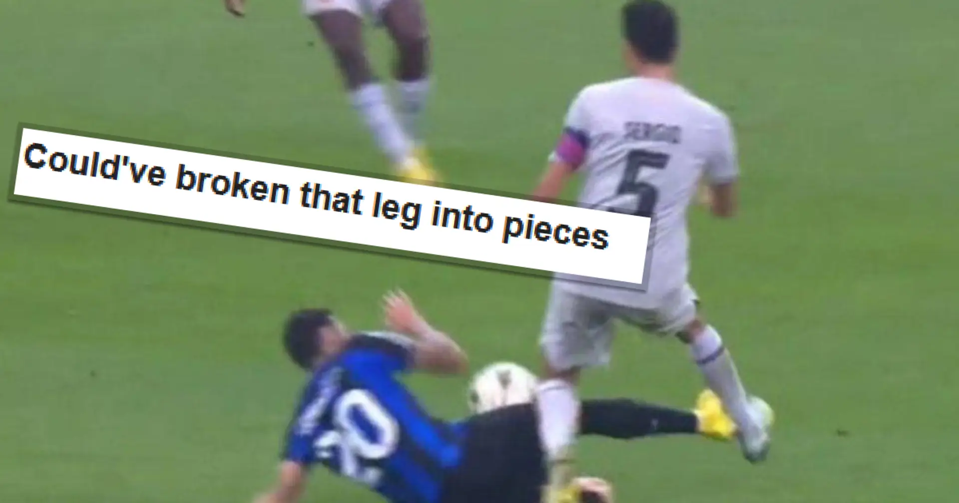 Referee overlooks horrific leg-breaking tackle on Busquets - Cules react