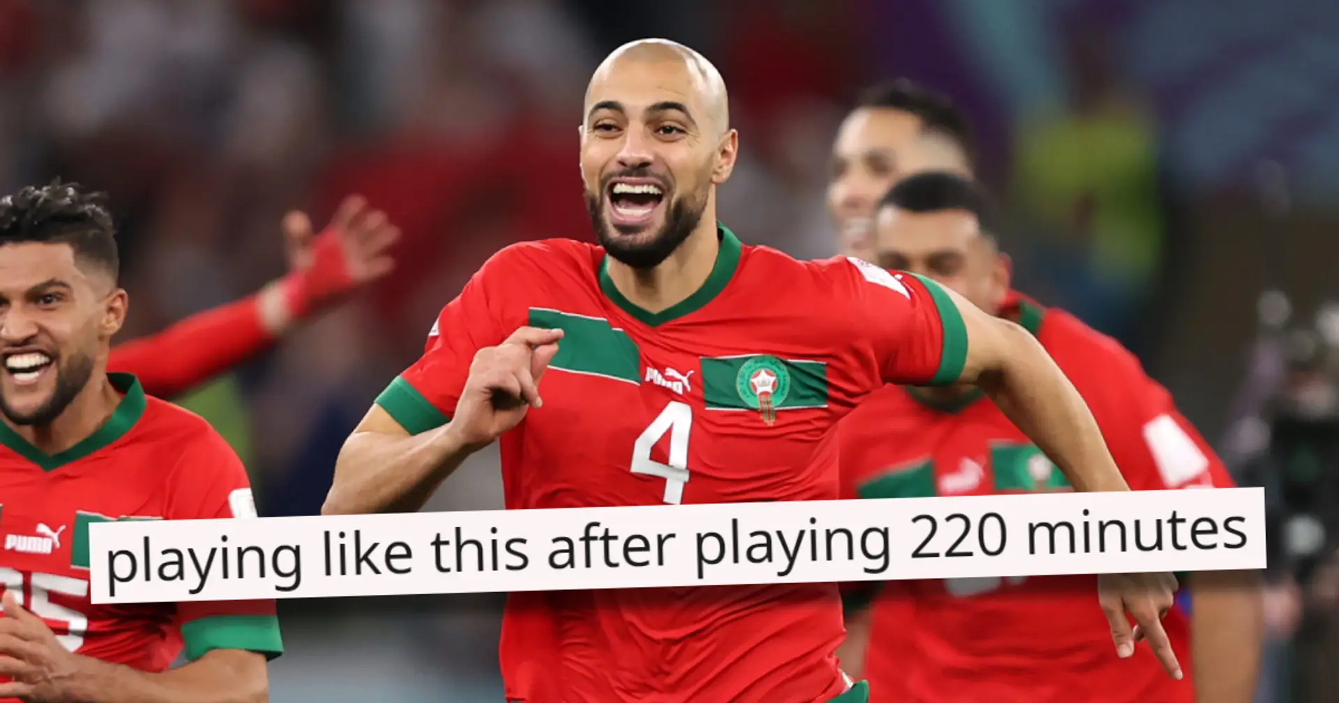 'LFC written all over him': fans urge Liverpool to go for Amrabat as Morocco make World Cup history