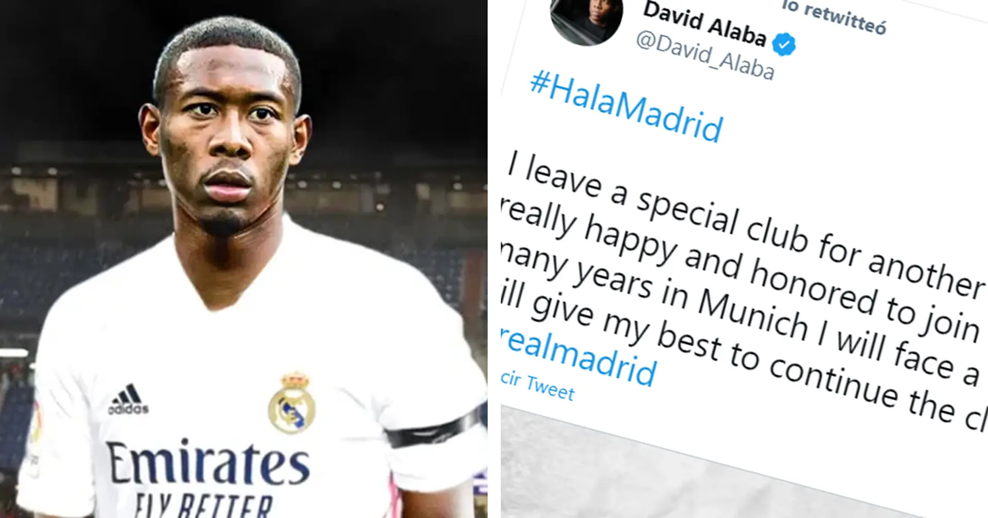 'Daré lo mejor de mí para continuar la especial historia del club': las primeras palabras de Alaba como nuevo jugador del Madrid