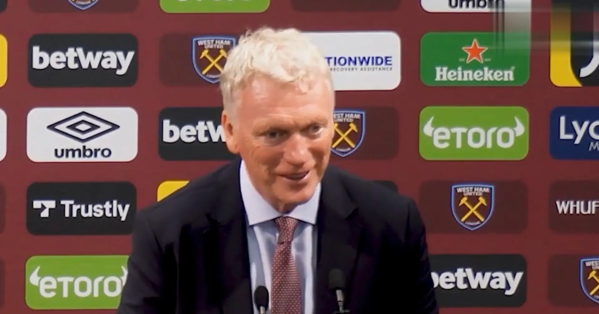 'It would be difficult to stop their U14s': David Moyes on if West Ham can stop Man City winning Premier League