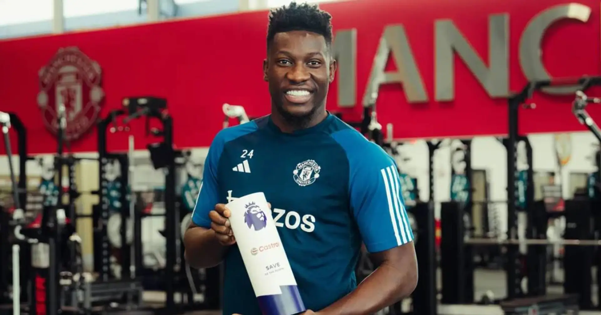 Andre Onana wins Premier League Save of the Month 