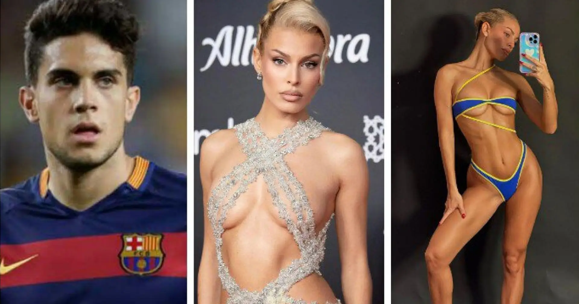 Die Freundin des ehemaligen Barcelona-Spielers Marc Bartra hat mit heißen Fotos die sozialen Medien erobert
