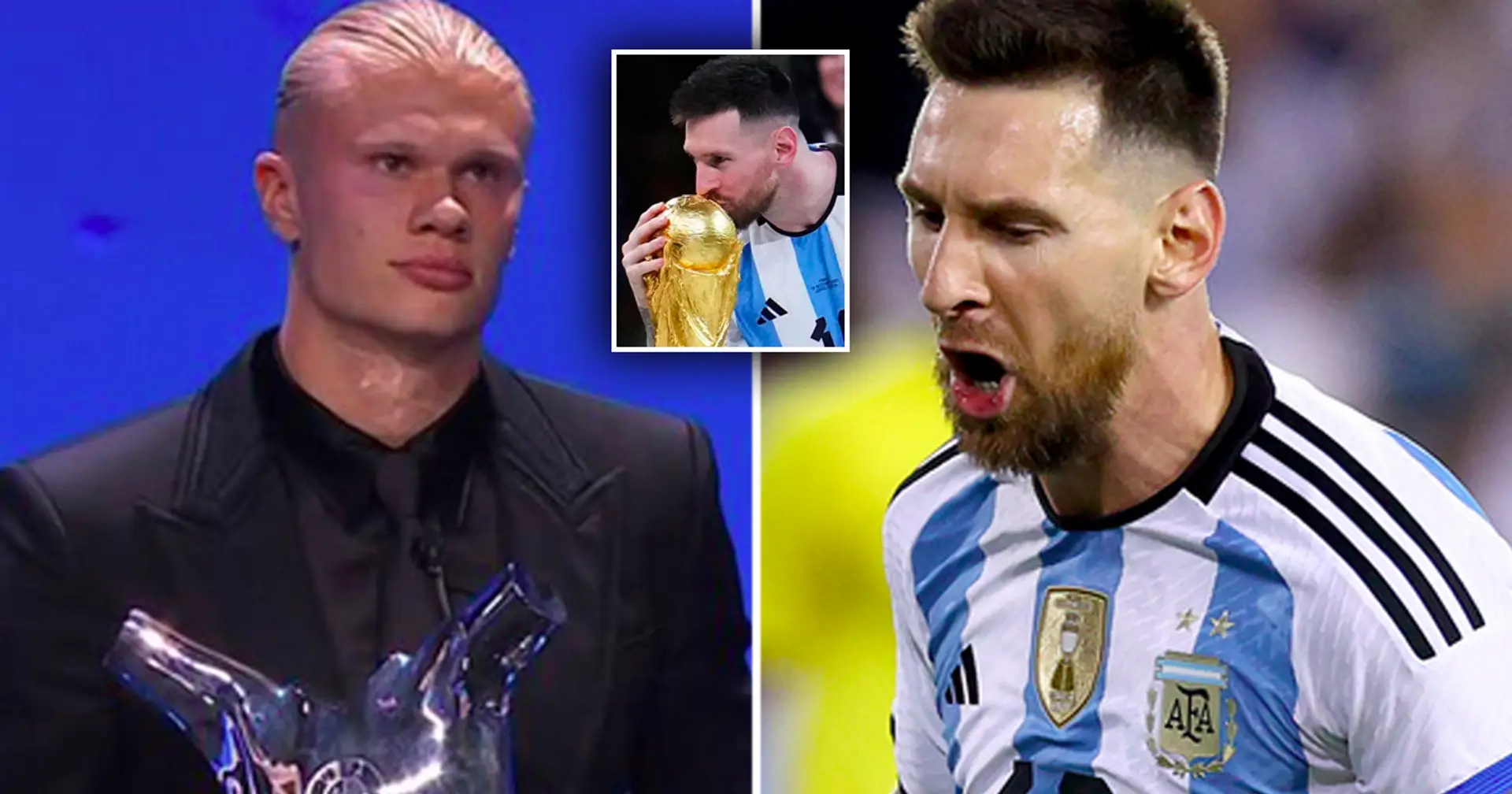 Haaland beats Messi to UEFA Men's Player of the Year award