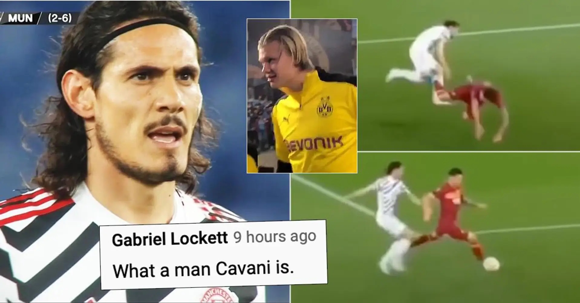 LA CLASSE: Le geste incroyable de Cavani contre l'AS Roma devient viral - Ce que les fans anglais disent des ex-stars du PSG Thiago Silva et Cavani