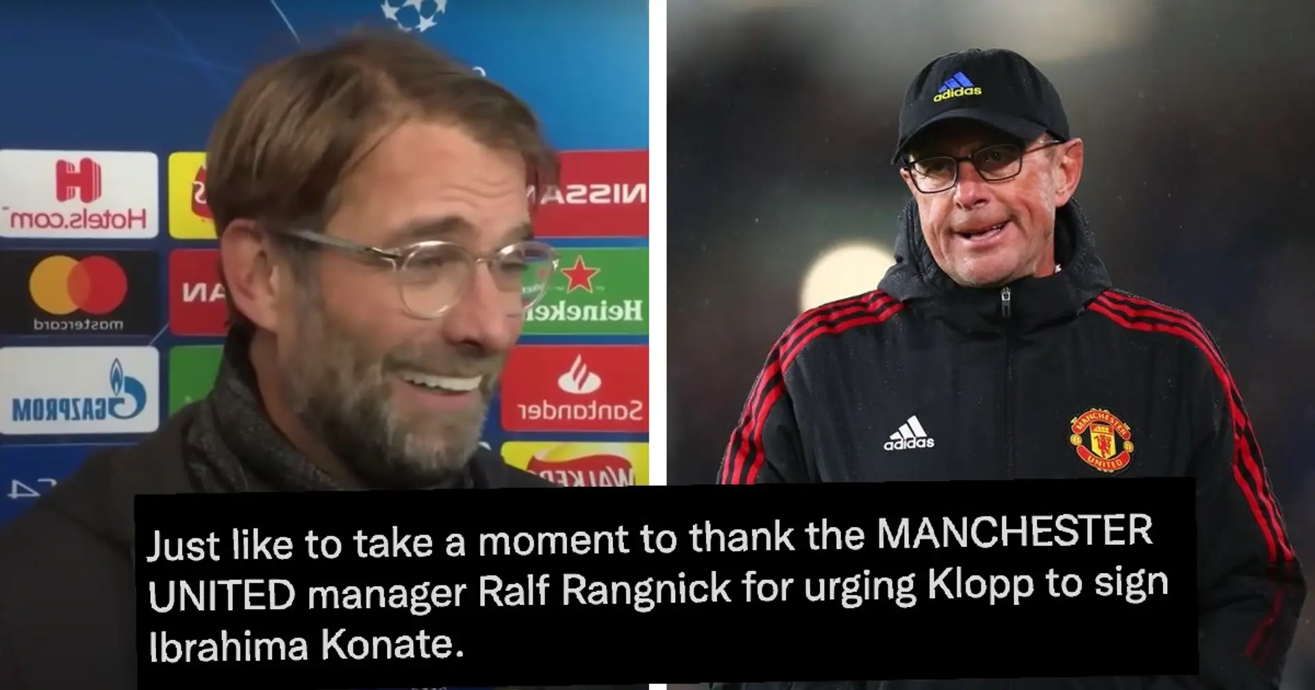 'Take a moment to thank United manager': Liverpool fan grateful to Ralf Rangnick for our signing