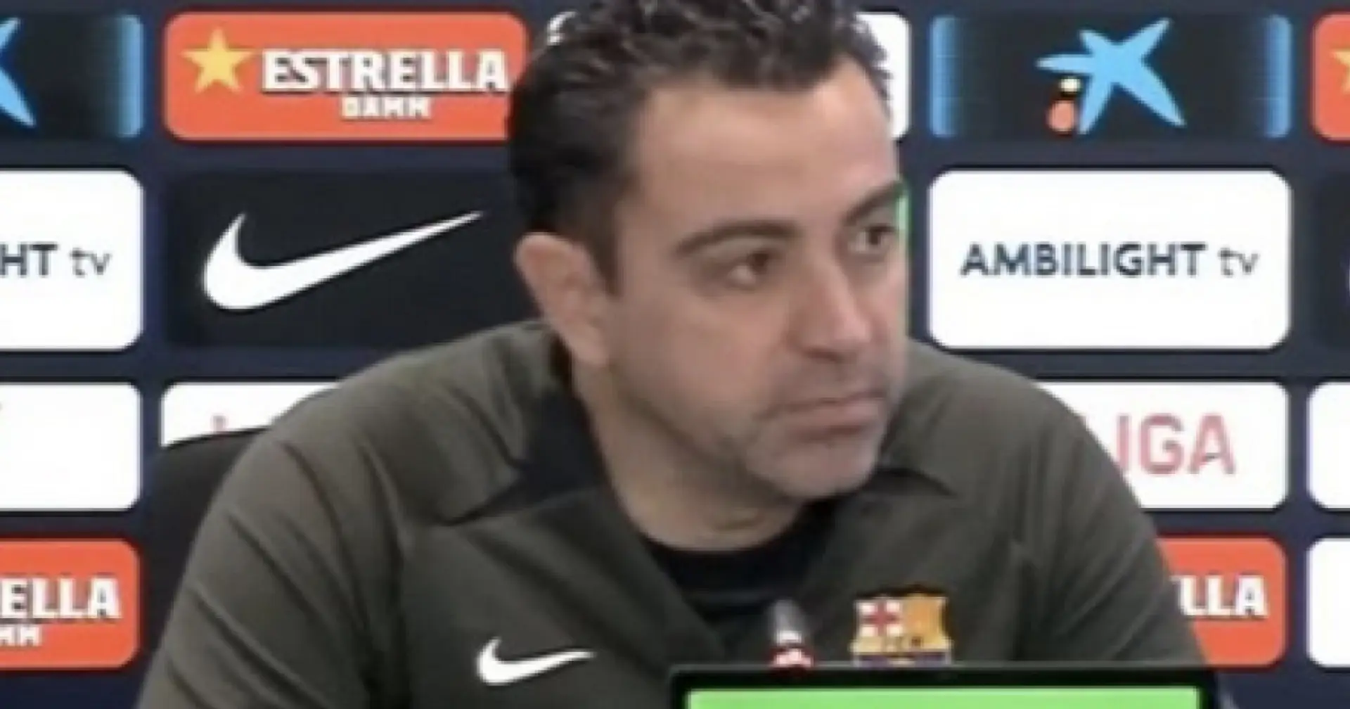 'He had a spot here': Xavi hints at desire to keep one player who's out on loan