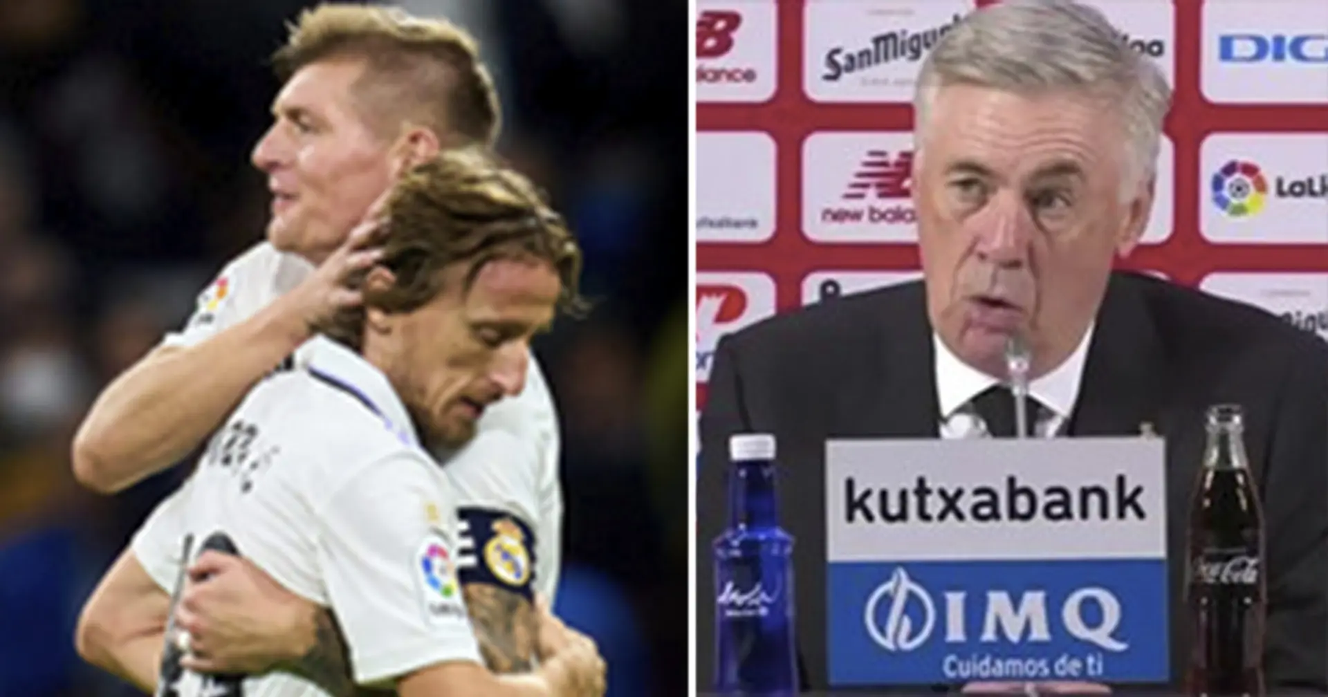 Not just for rest reasons: Ancelotti explains benching Kroos and Modric for Bilbao clash