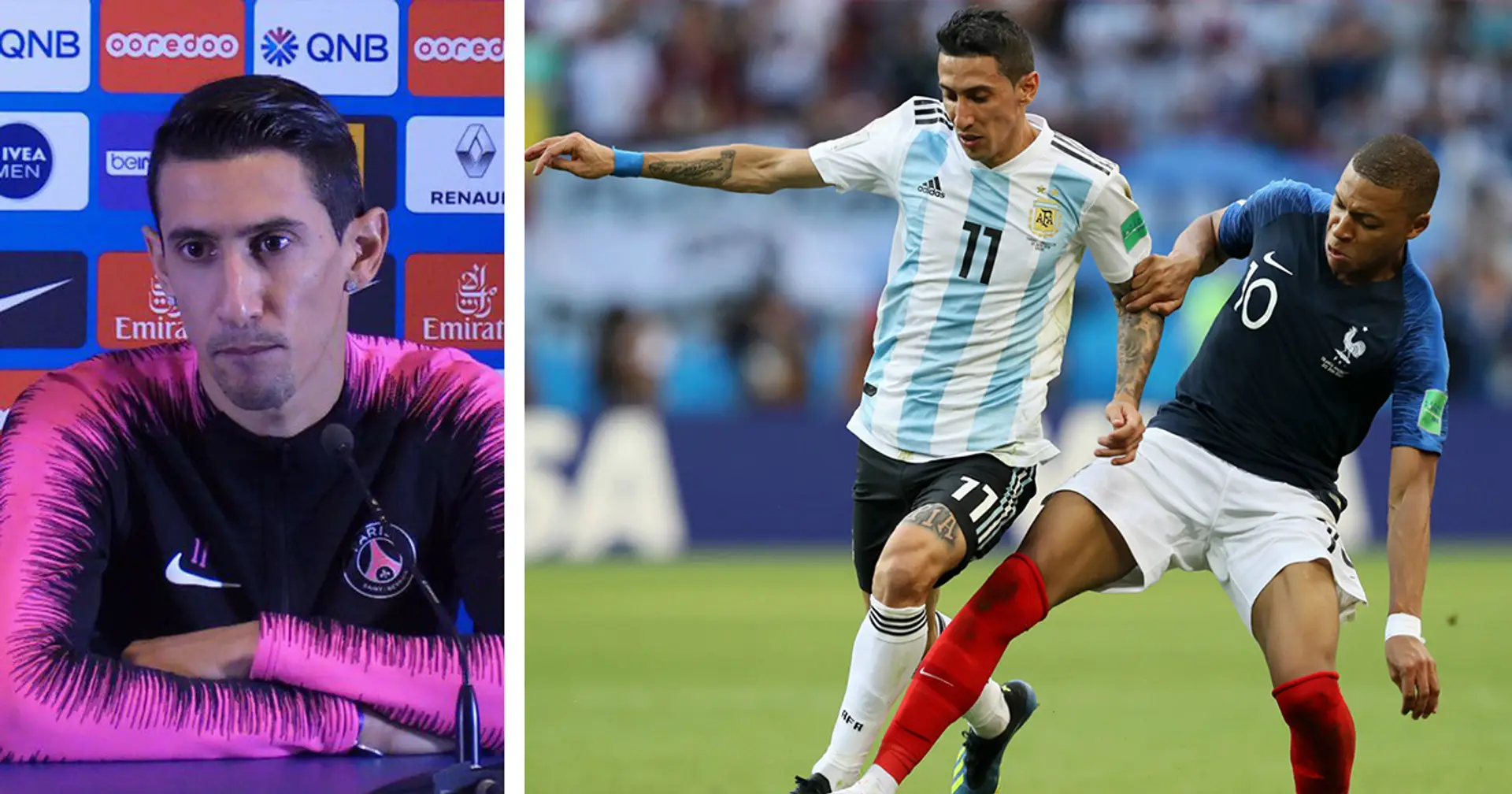 "Je vais me donner à 100% pour ça": Angel Di Maria rêve de rejouer pour l'Argentine et ne comprend pas sa non-sélection 