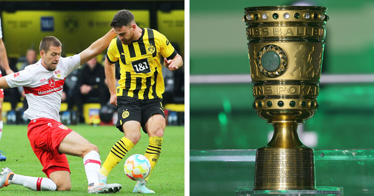 BVB-Pokalduell gegen Stuttgart zeitgenau terminiert Das Spiel wird im Free- TV übertragen