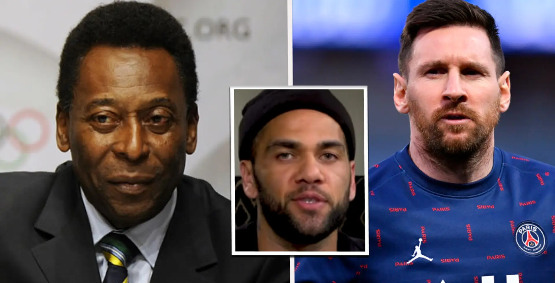 Dani Alves asked to choose between Messi and Pele - provides smart answer