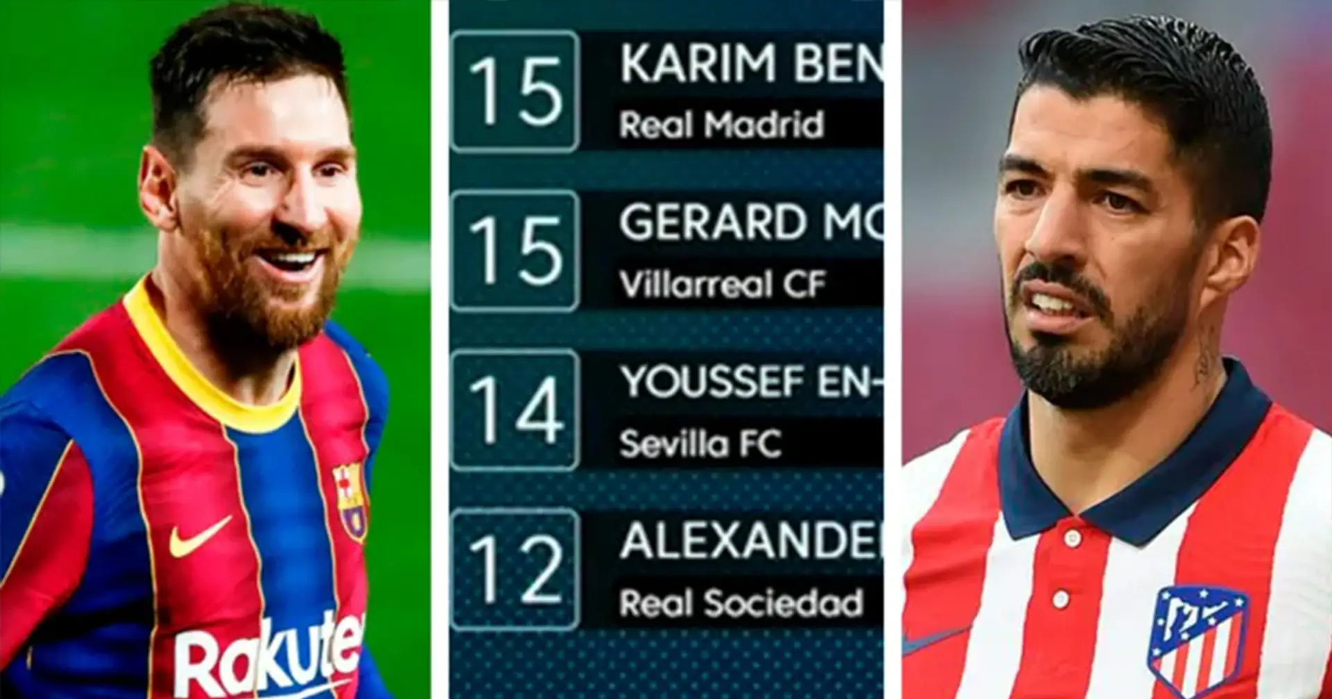 3 goles por delante de Suárez: ¿Dónde está Leo Messi en la lista de máximos goleadores y asistentes de La Liga
