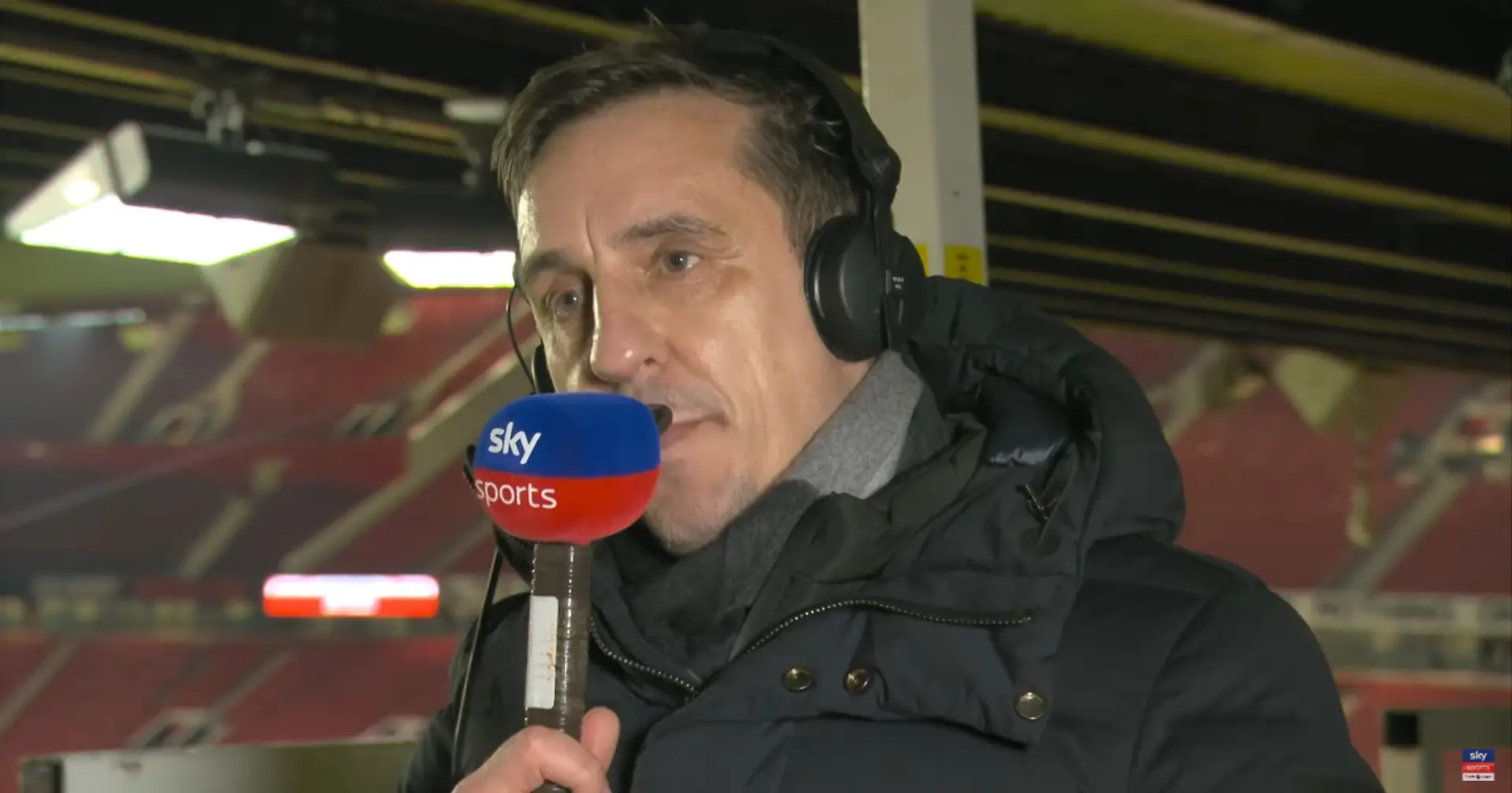 Gary Neville: 'Spurs can finish above Arsenal this season'