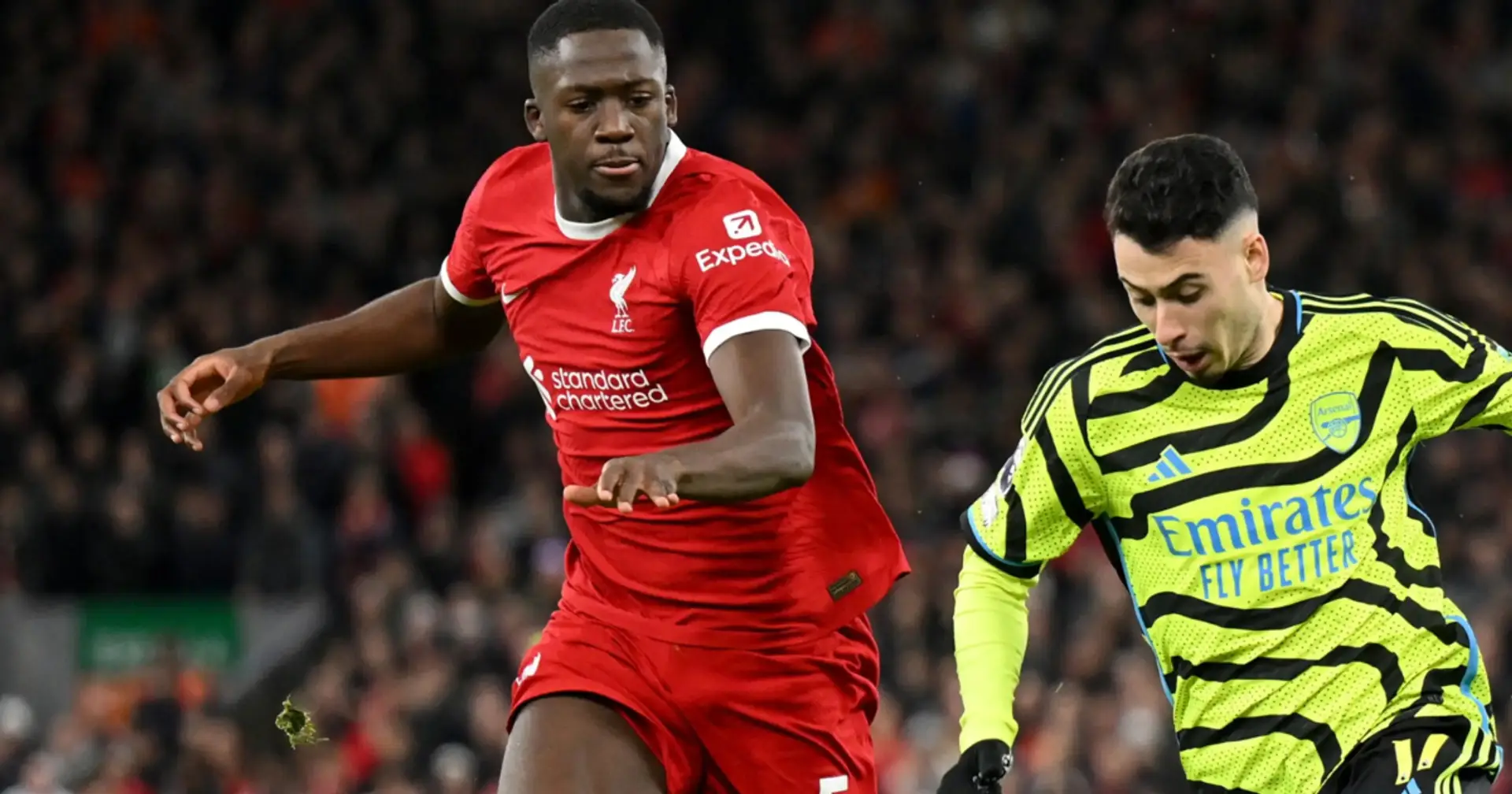 Konate 9, Gakpo 5: rating Liverpool players in Arsenal draw
