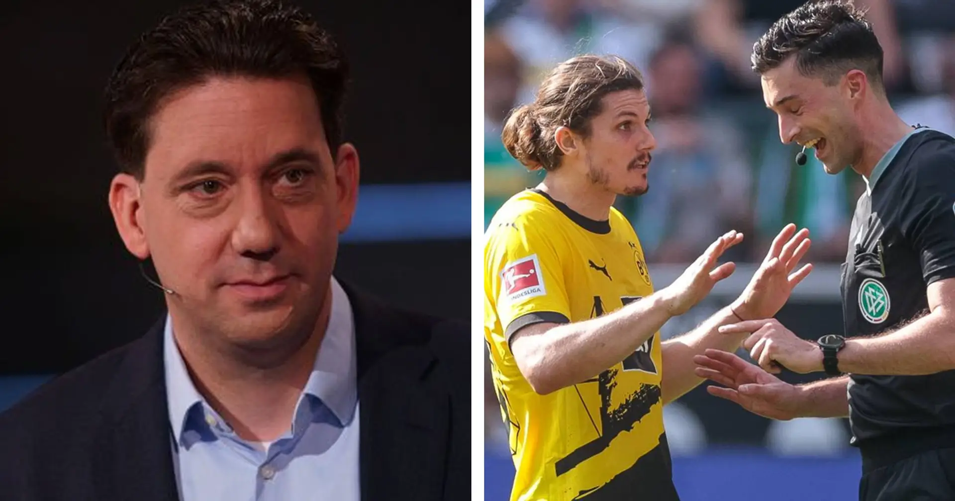 "Ganze Abwicklung ein Desaster": Ex-Schiri-Gräfe kann Elfmeter-Szene im Spiel BVB gegen Gladbach nicht glauben