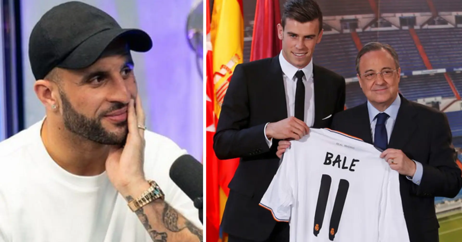 "C'était incroyable": Kyle Walker toujours choqué par ce que Bale a fait pour garantir son transfert au Real Madrid