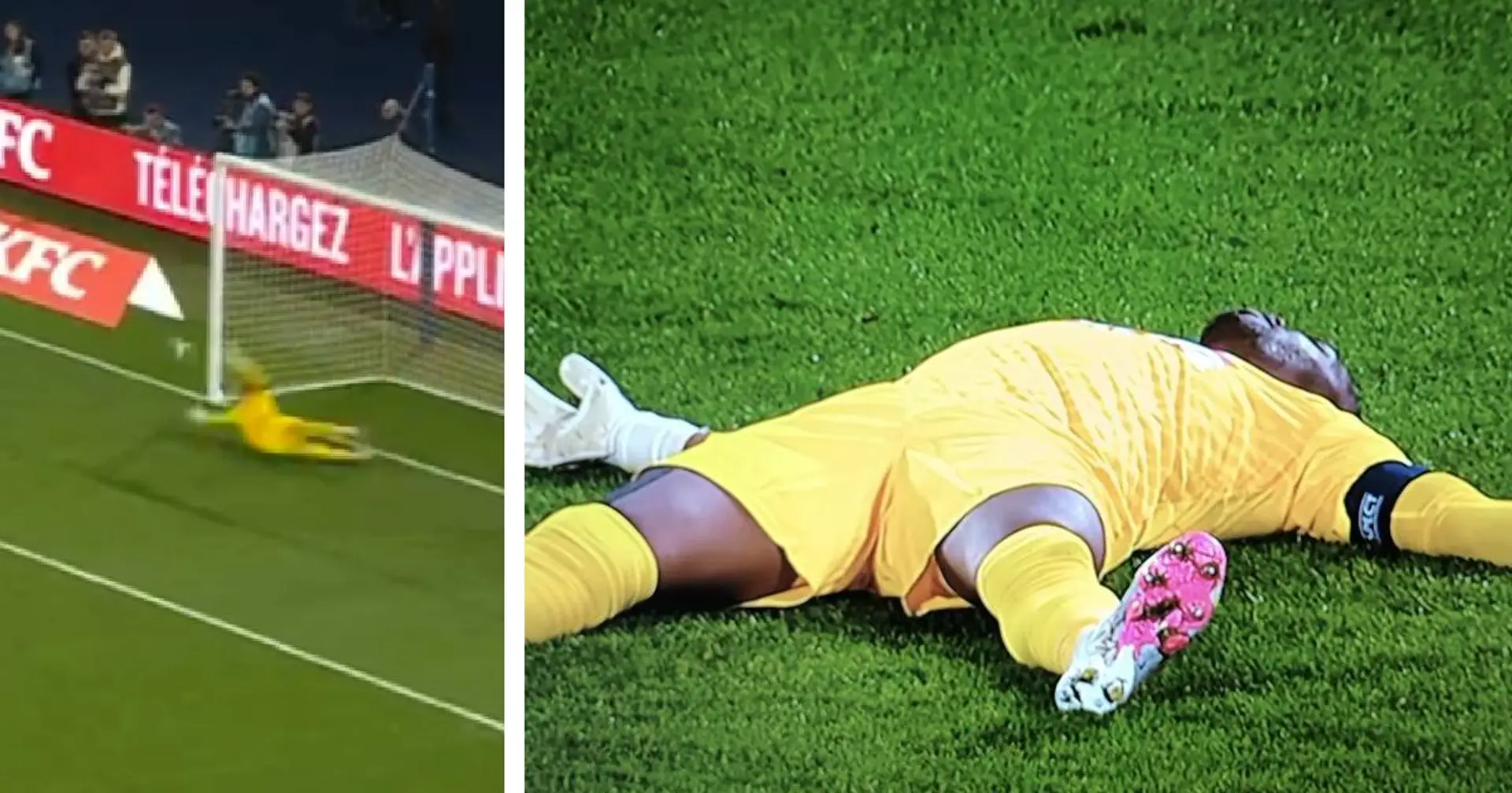 Mandanda arrête un penalty de Kylian Mbappé - les fans y voient une saison encore plus galère