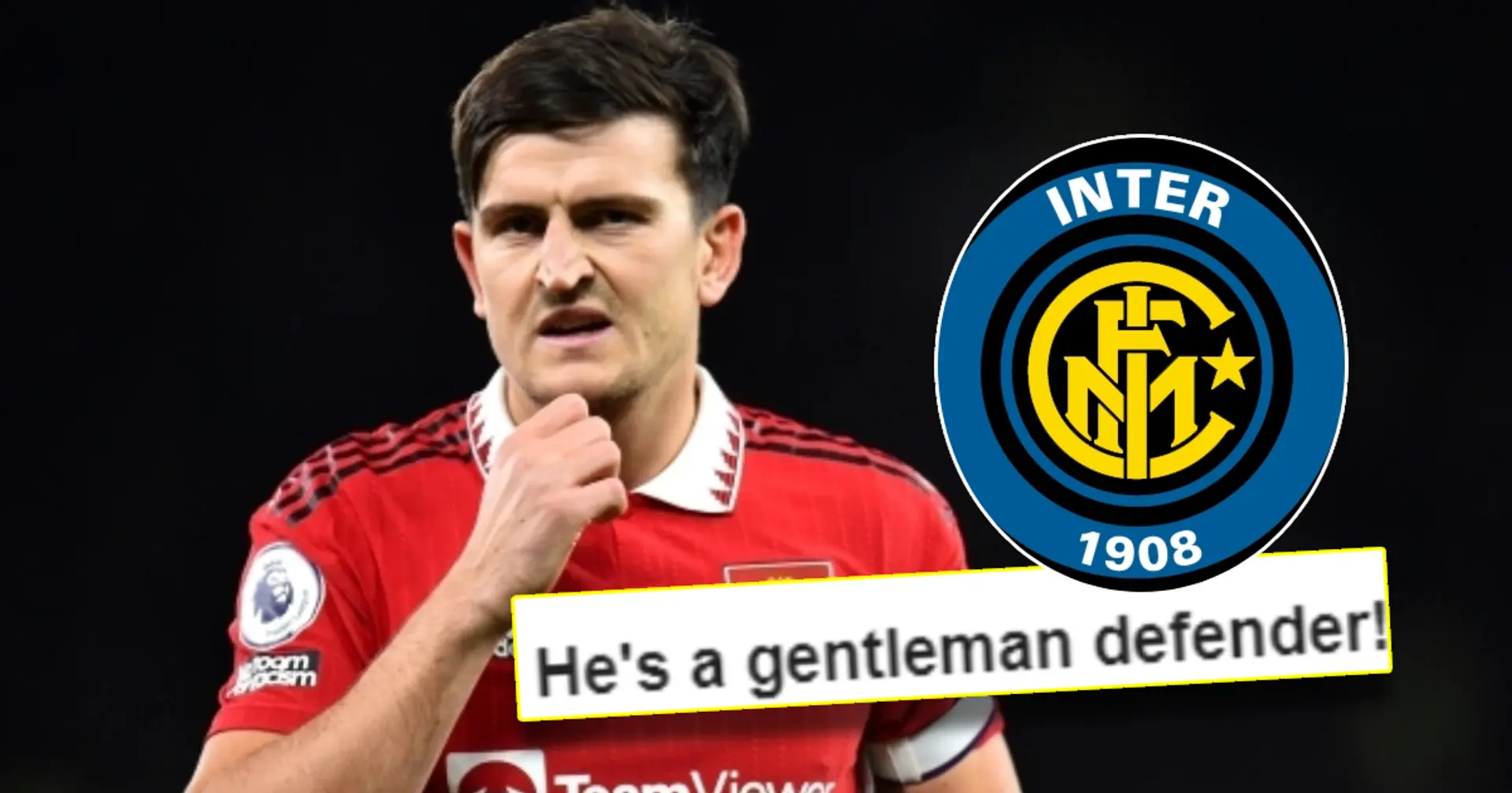 'He's not fast but I'd take him': Inter Milan fans react to Maguire loan links