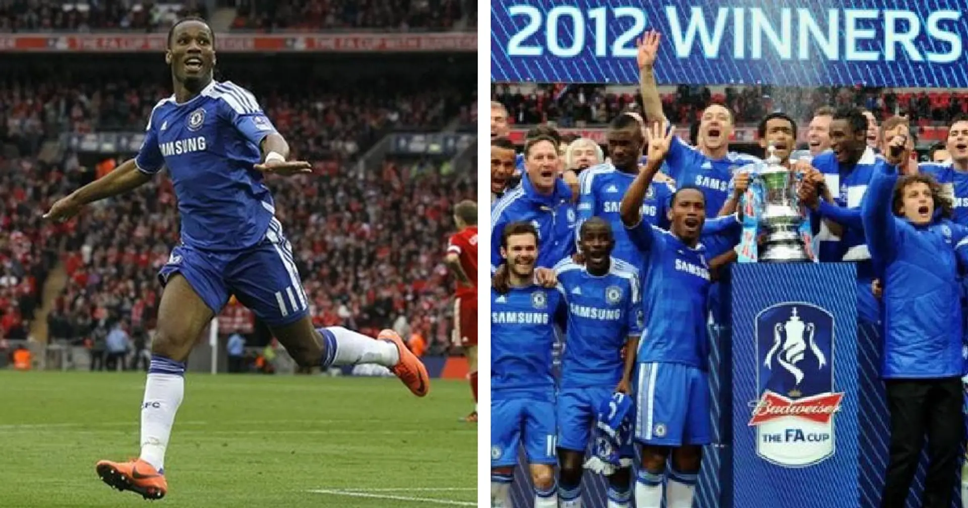 Drogba and Ramires win it: Re-live Chelsea's 2012 FA Cup triumph over Liverpool ahead of today's game (video)