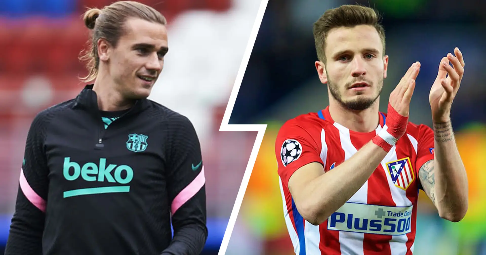 One of 2 Atletico players could enter Griezmann-Saul swap deal (reliability: 5 stars)