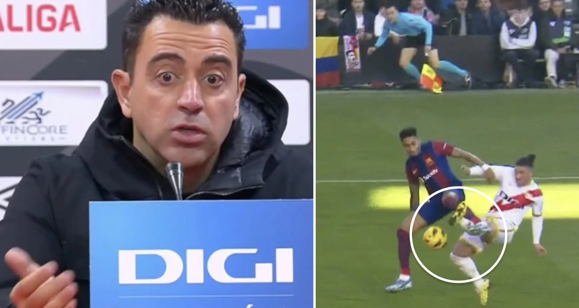 Le penalty refusé à Raphinha est-il la raison pour laquelle le Barça a perdu des points ? Xavi répond