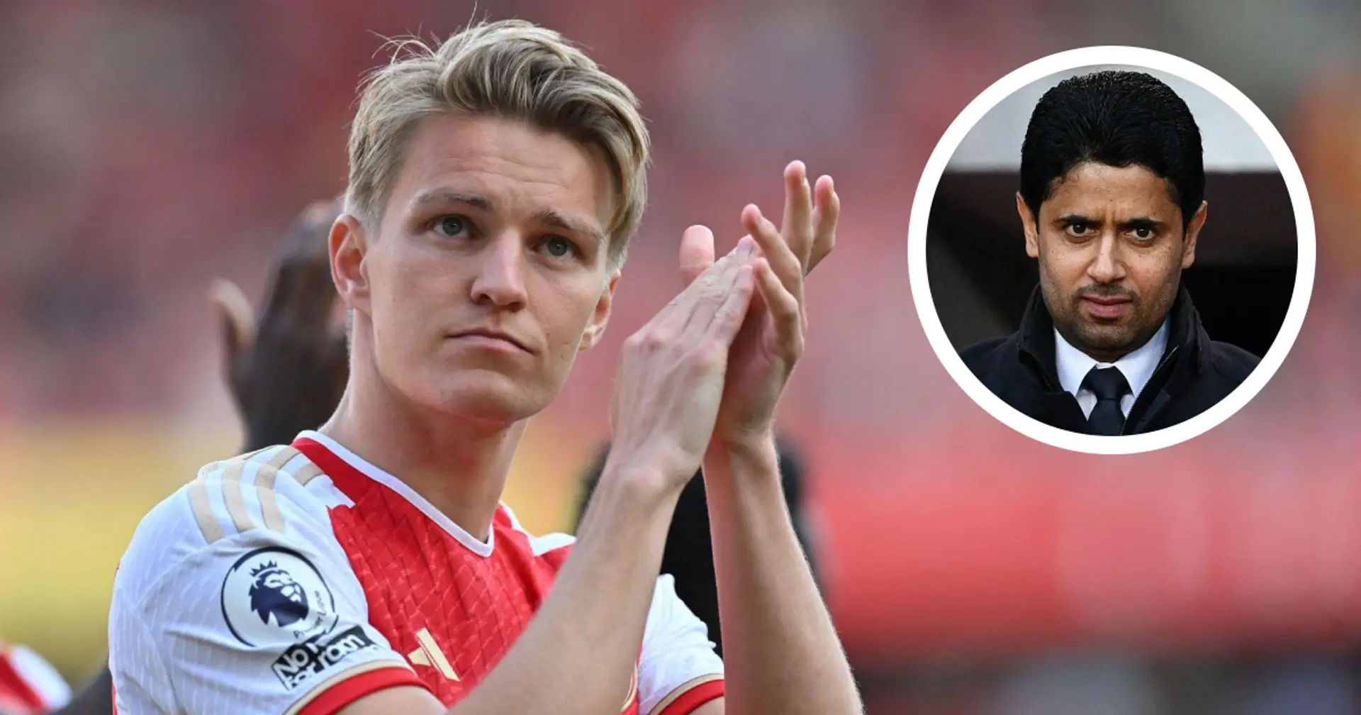 Martin Odegaard's stance on staying at Arsenal revealed amid Paris Saint-Germain interest (reliability: 4 stars)