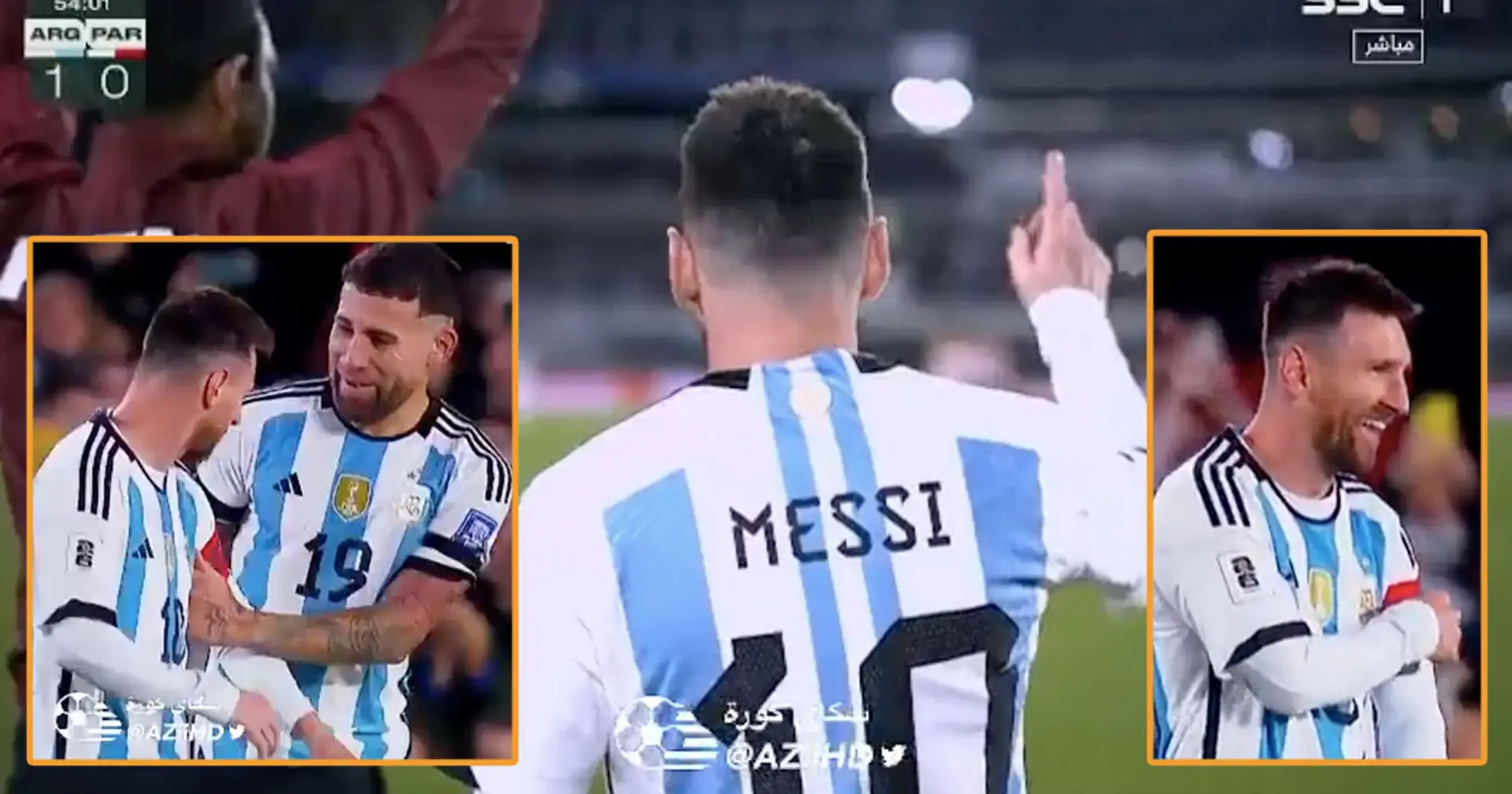 Filmé: l'humble Messi refuse de prendre le brassard lors du match Argentine contre Paraguay