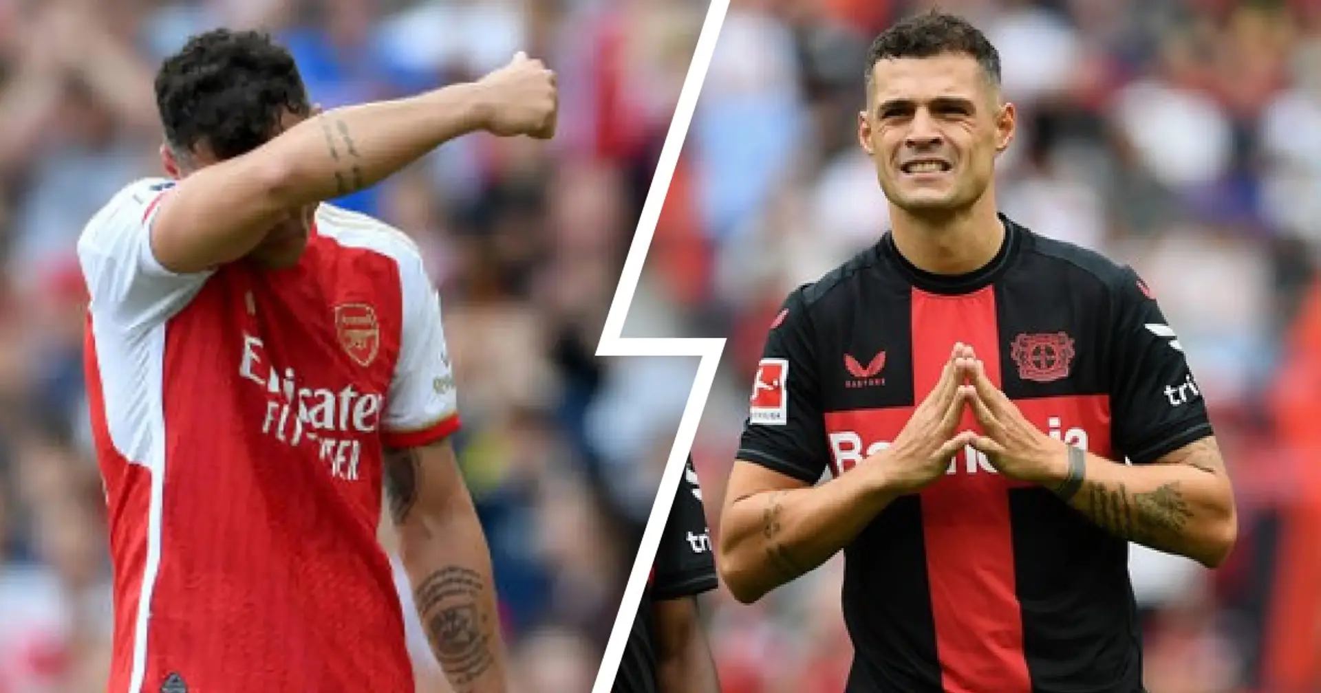 Xhaka admits he cried after joining Leverkusen - not because he misses Arsenal 