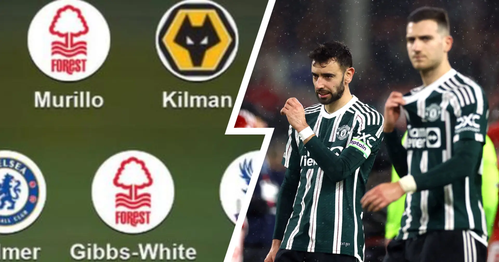 Four Nottingham players make BBC's Team of the Week after beating Man United 2–1