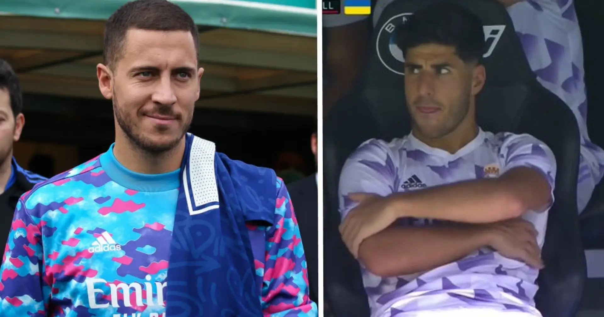Hazard in: 5 outfield players who have played the fewest minutes for Madrid so far this season