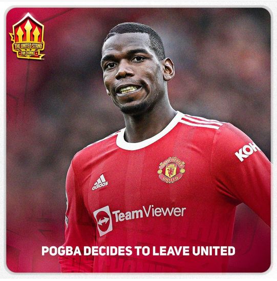 Paul Pogba decides to leave 